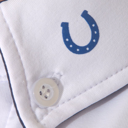 Camisa Polo Masculina CBH 25 Branca - Lucky_U Riders