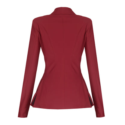 Casaca Feminina Supreme Vinho - Lucky_U Riders