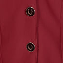 Casaca Feminina Supreme Vinho - Lucky_U Riders