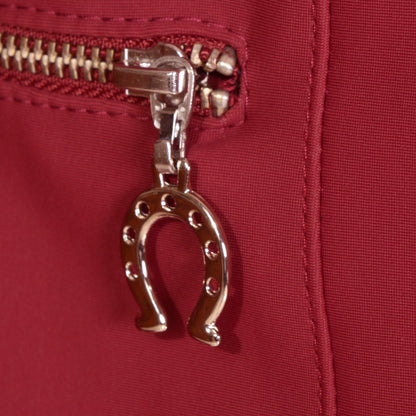 Casaca Feminina Supreme Vinho - Lucky_U Riders