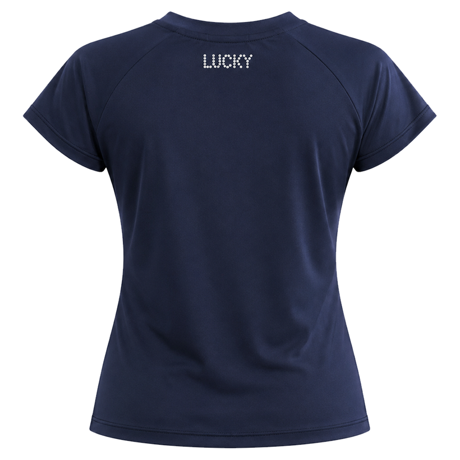 Blusa Treino Hipismo Horseshoe Trio SS Marinho