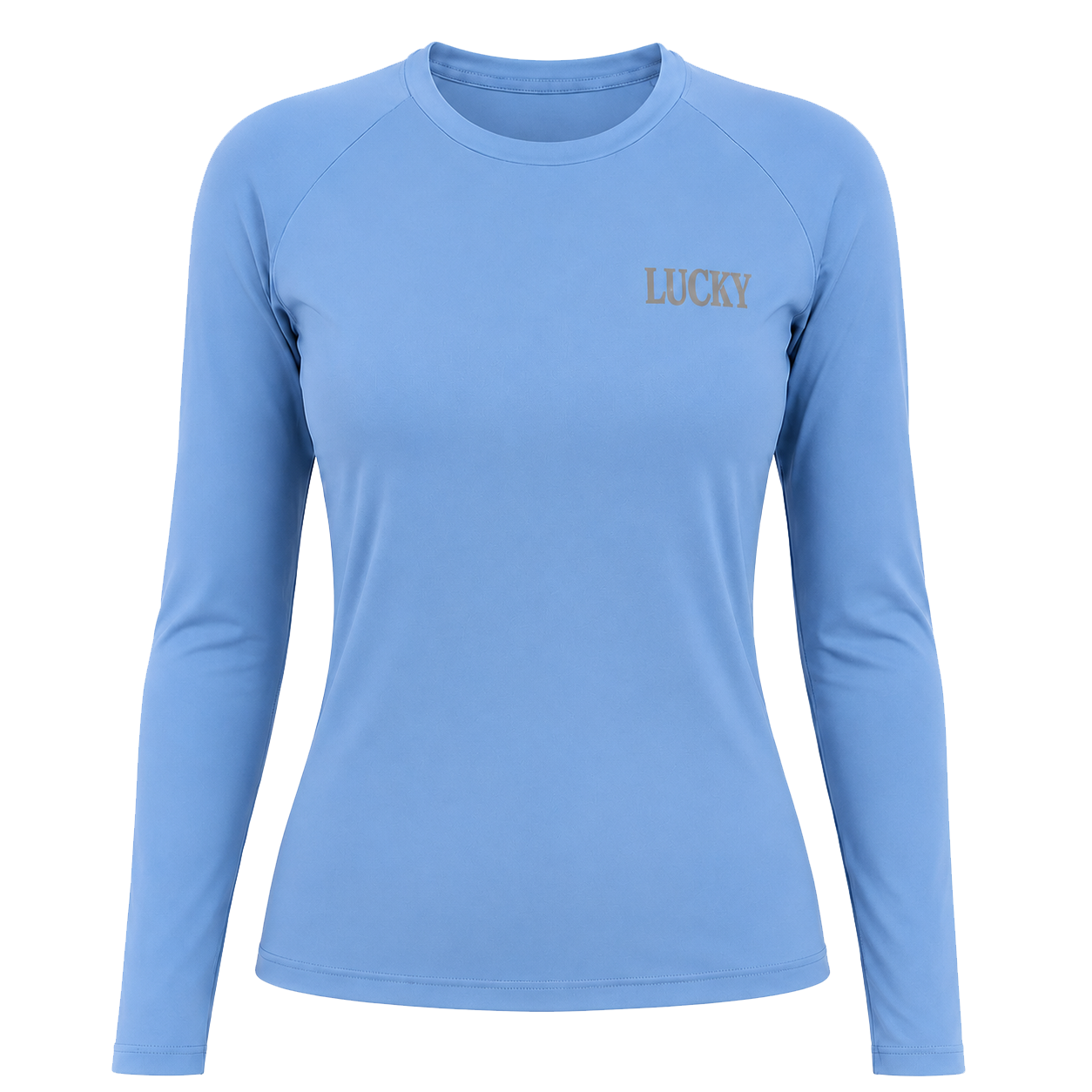 Blusa Treino Hipismo Training Tech Let's Go Girls LS Celeste