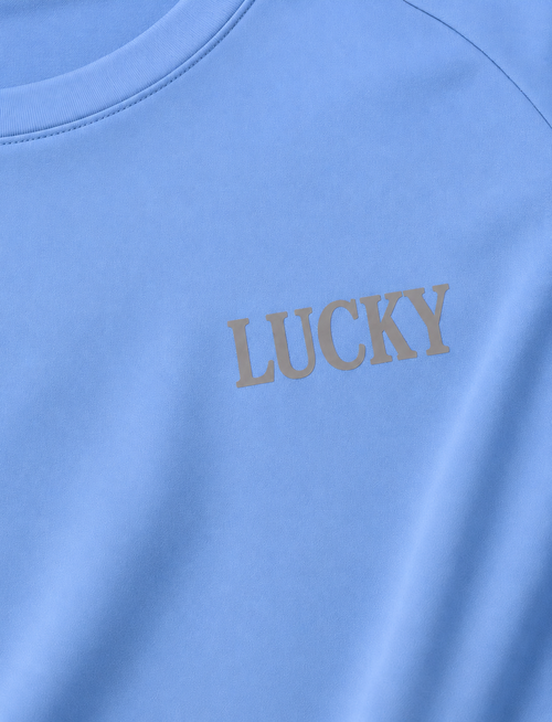 Blusa Treino Hipismo Training Tech Let's Go Girls LS Celeste