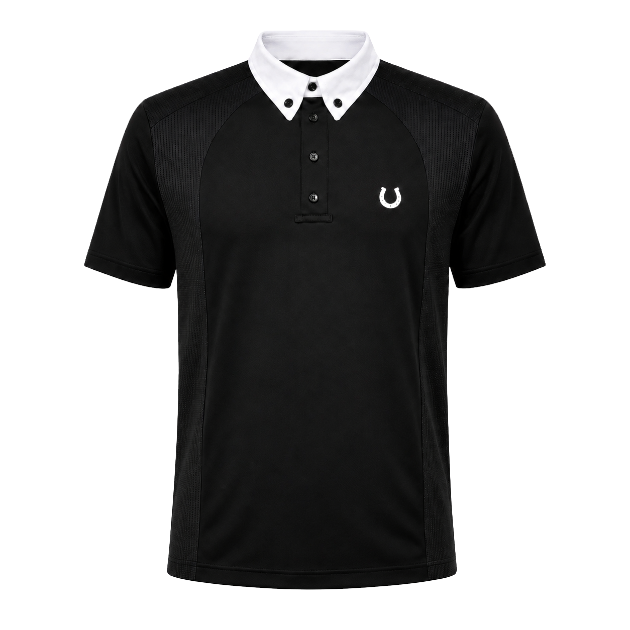 Camisa Polo Hipismo New Basic Jump SS Preta