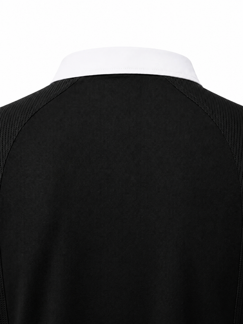 Camisa Polo Hipismo Basic Jump Infantil Preta