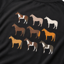 Blusa Treino Hipismo Training Tech Nine Horses LS Infantil Preta