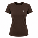 Blusa Treino Hipismo Training Tech Raglan SS Café