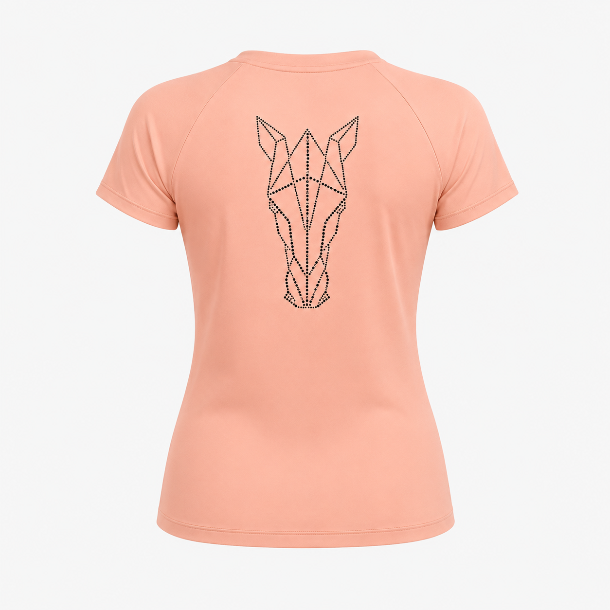 Blusa Treino Hipismo Training Tech Raglan SS Infantil Romance