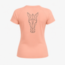 Blusa Treino Hipismo Training Tech Raglan SS Infantil Romance
