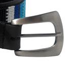 Cinto Miçanga Lucky 25 Azul e Branco - Lucky_U Riders