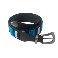 Cinto Miçanga Lucky 25 Azul e Branco
