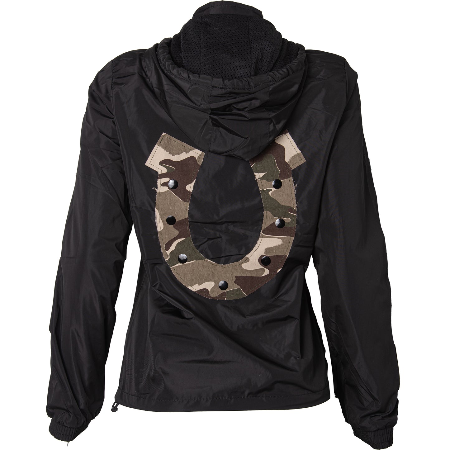 Corta Vento Lucky U Feminina Preta e Camuflada