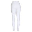 Culote Prova Hipismo Zíper High Waist Branco - Lucky_U Riders