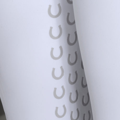 Culote Prova Hipismo Zíper High Waist Branco - Lucky_U Riders