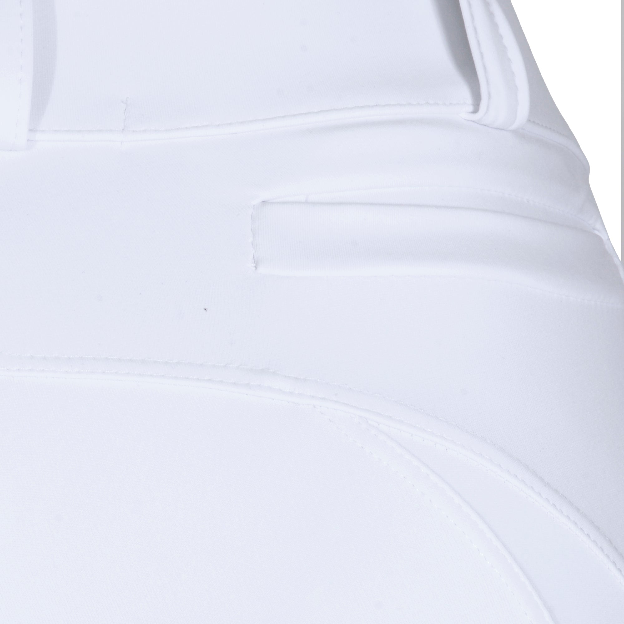 Culote Prova Hipismo Zíper High Waist Branco - Lucky_U Riders