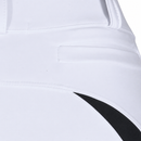Culote Prova Hipismo Zíper High Waist Branco e Preto