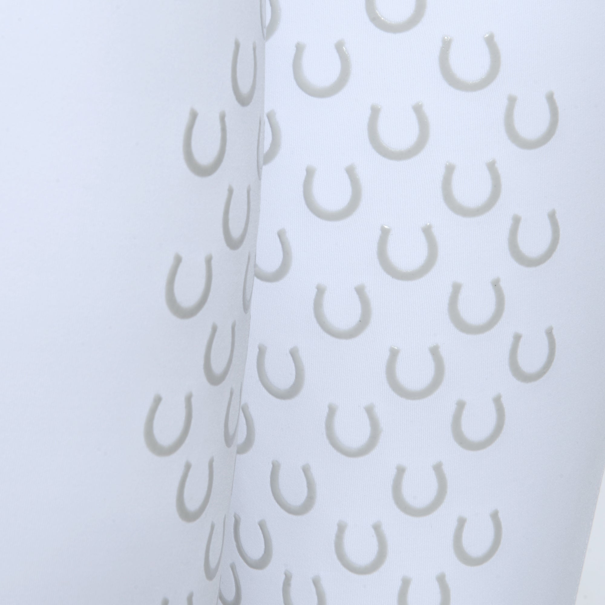 Culote Prova Hipismo Legging Cross Infantil Branco - Lucky_U Riders