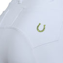 Culote Prova Hipismo Legging Cross Infantil Branco - Lucky_U Riders