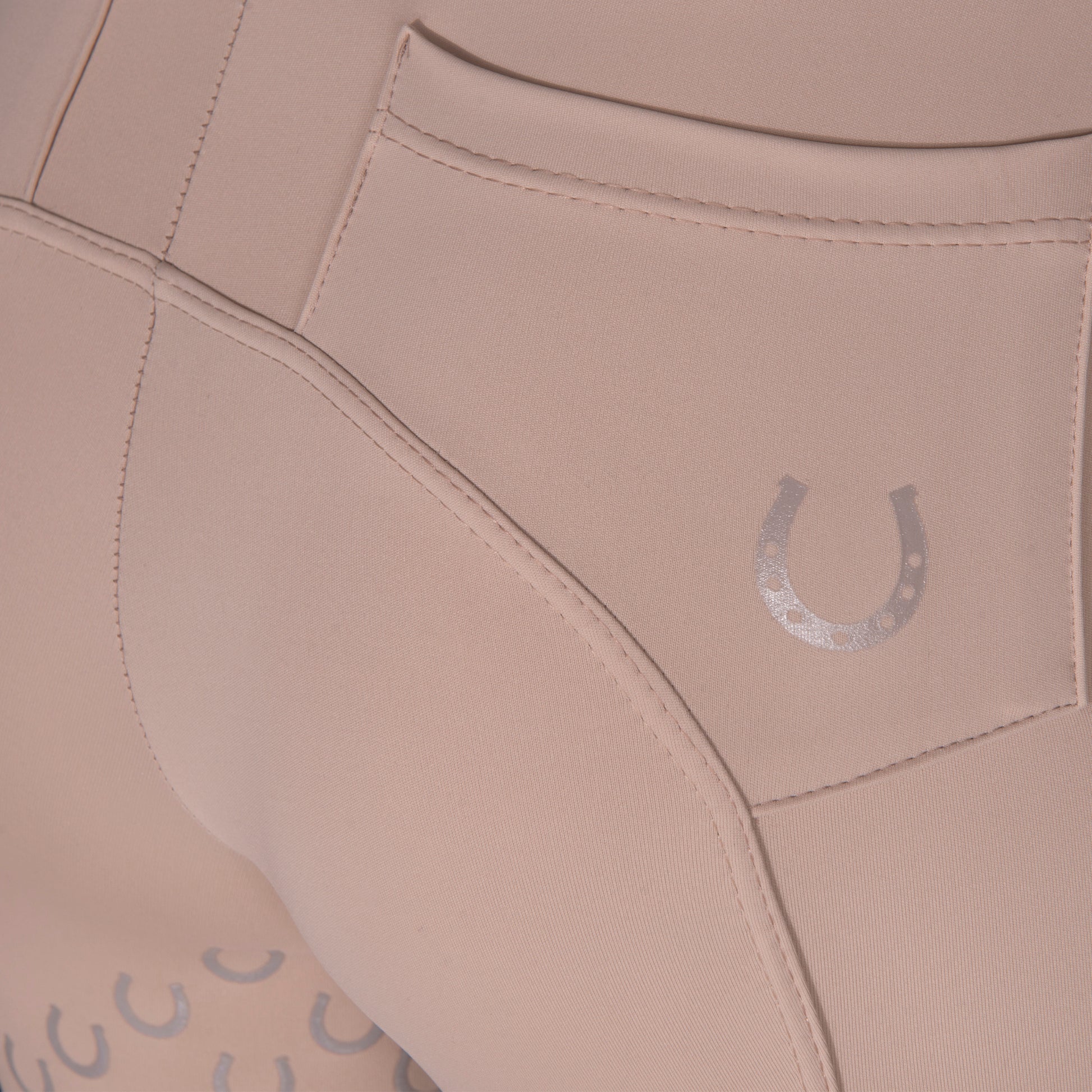 Culote Prova Hipismo Legging Cross Nude - Lucky_U Riders