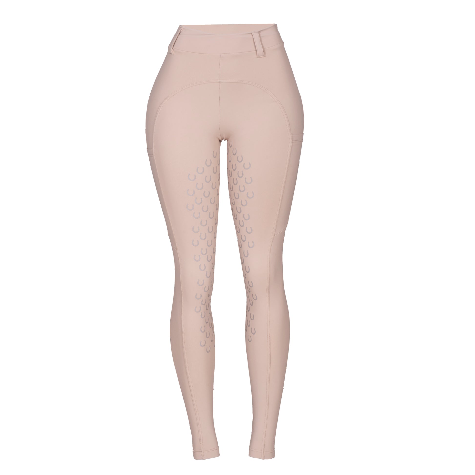 Culote Prova Hipismo Legging Cross Nude - Lucky_U Riders