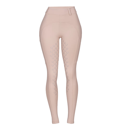 Culote Prova Hipismo Legging Cross Nude - Lucky_U Riders