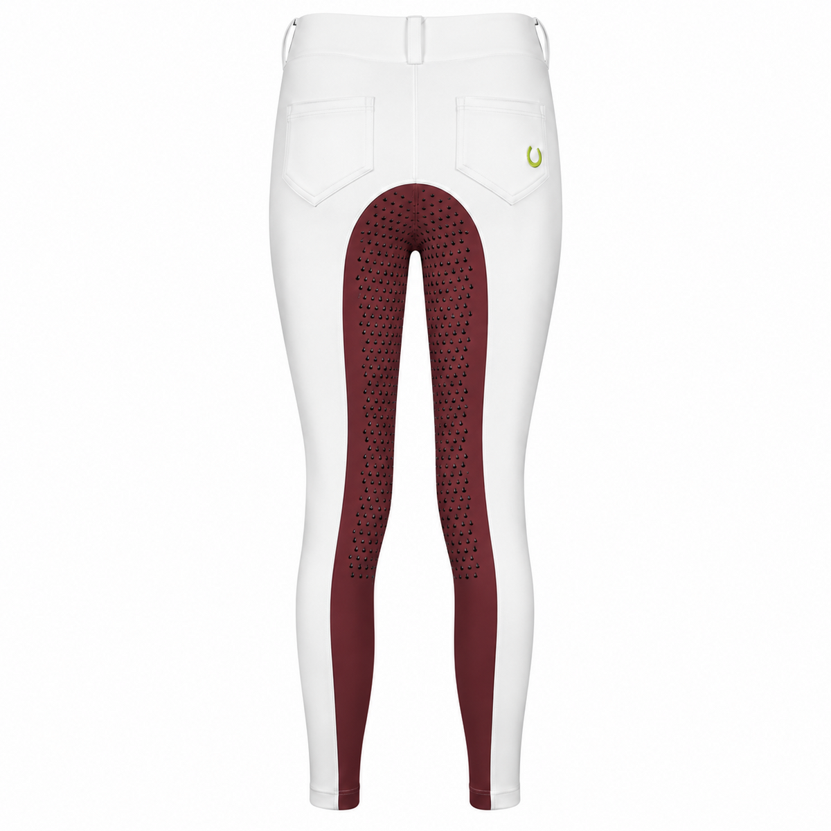 Culote Prova Hipismo All Grip Infantil Branco e Canela