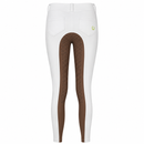 Culote Prova Hipismo All Grip Branco e Café