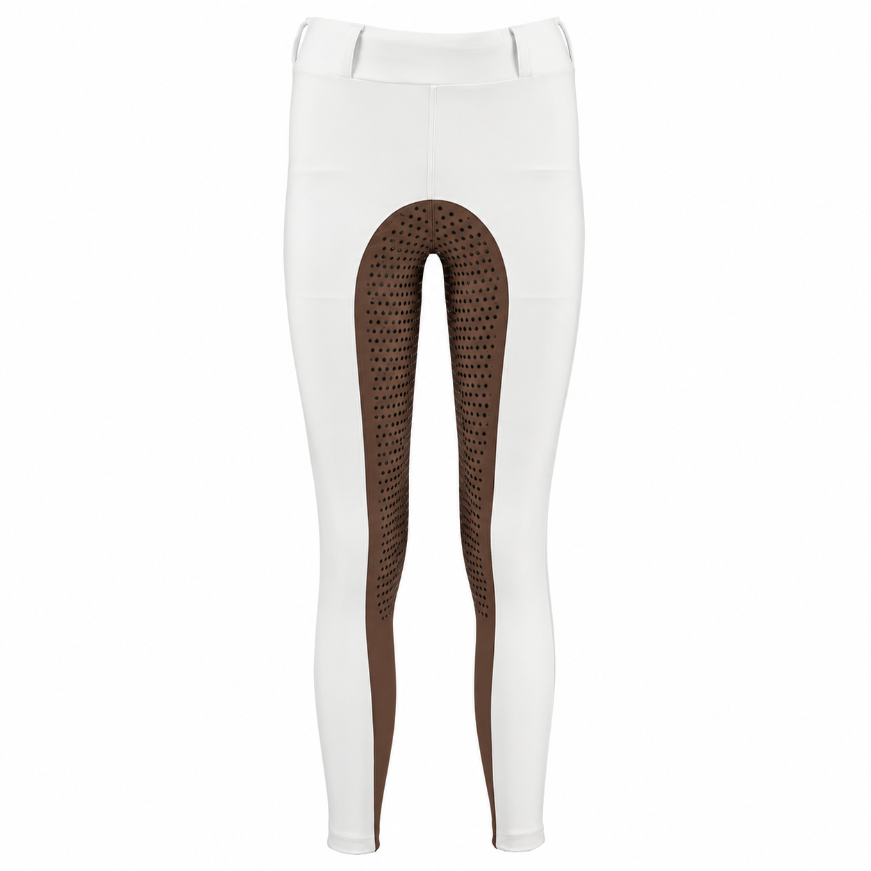 Culote Prova Hipismo All Grip Branco e Café