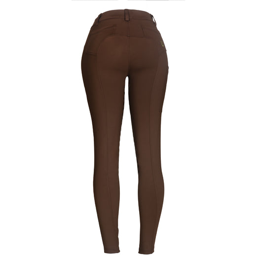 Culote Treino Hipismo - New Breeches Café Torrado - Lucky_U Riders