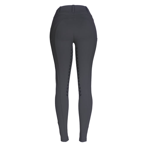 Culote Treino Hipismo Zíper High Waist Chumbo - Lucky_U Riders