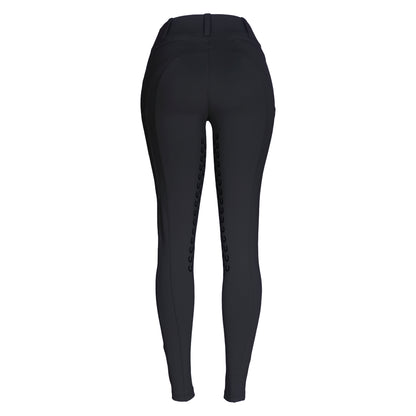 Culote Treino Hipismo Zíper High Waist Preto - Lucky_U Riders