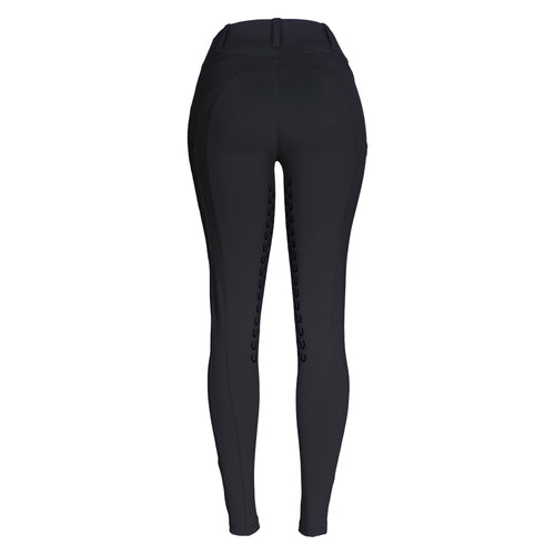 Culote Treino Hipismo Zíper High Waist Preto - Lucky_U Riders