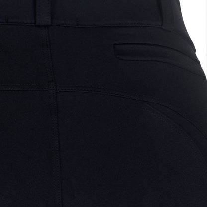 Culote Treino Hipismo Zíper High Waist Preto - Lucky_U Riders