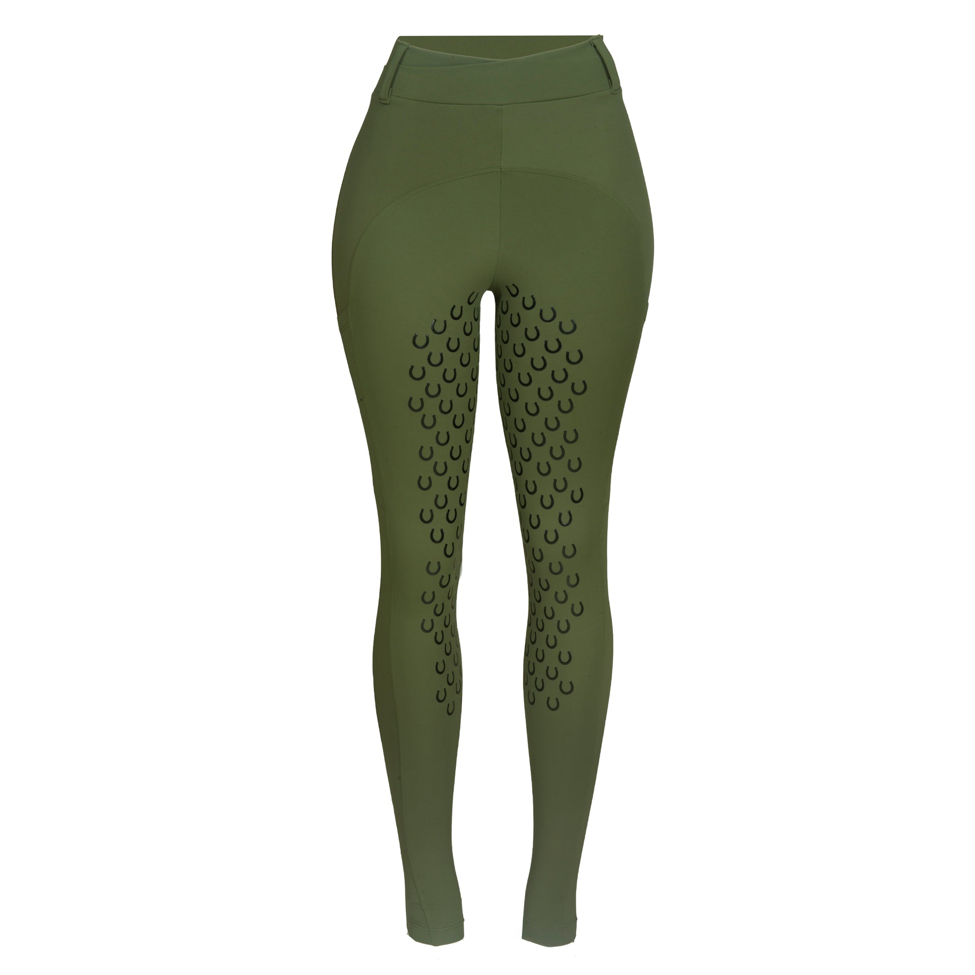 Culote Prova Hipismo Legging Cross Alcaparra - Lucky_U Riders