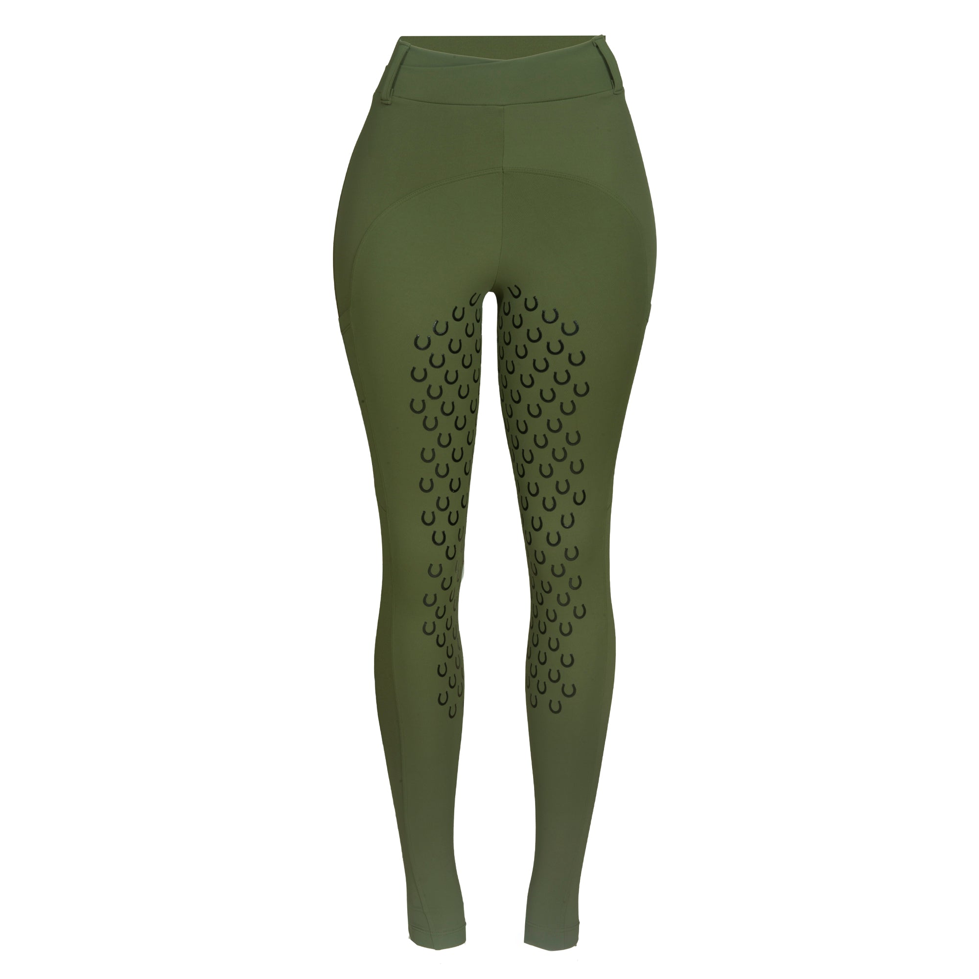 Culote Treino Hipismo Legging Cross Alcaparra