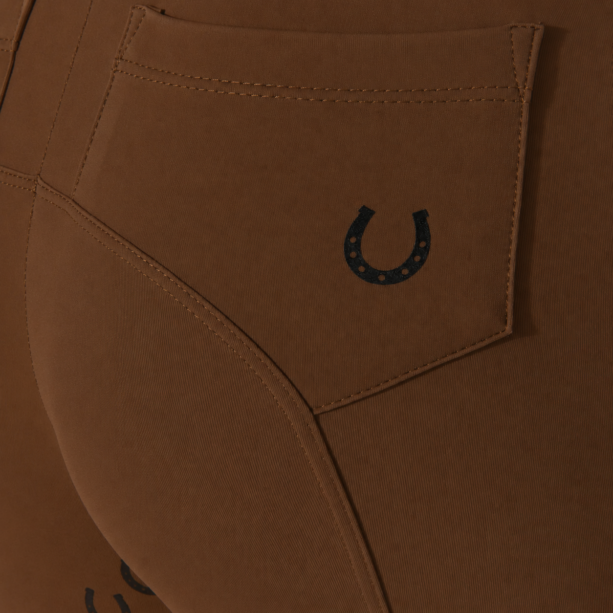Culote Treino Hipismo Legging Cross Café