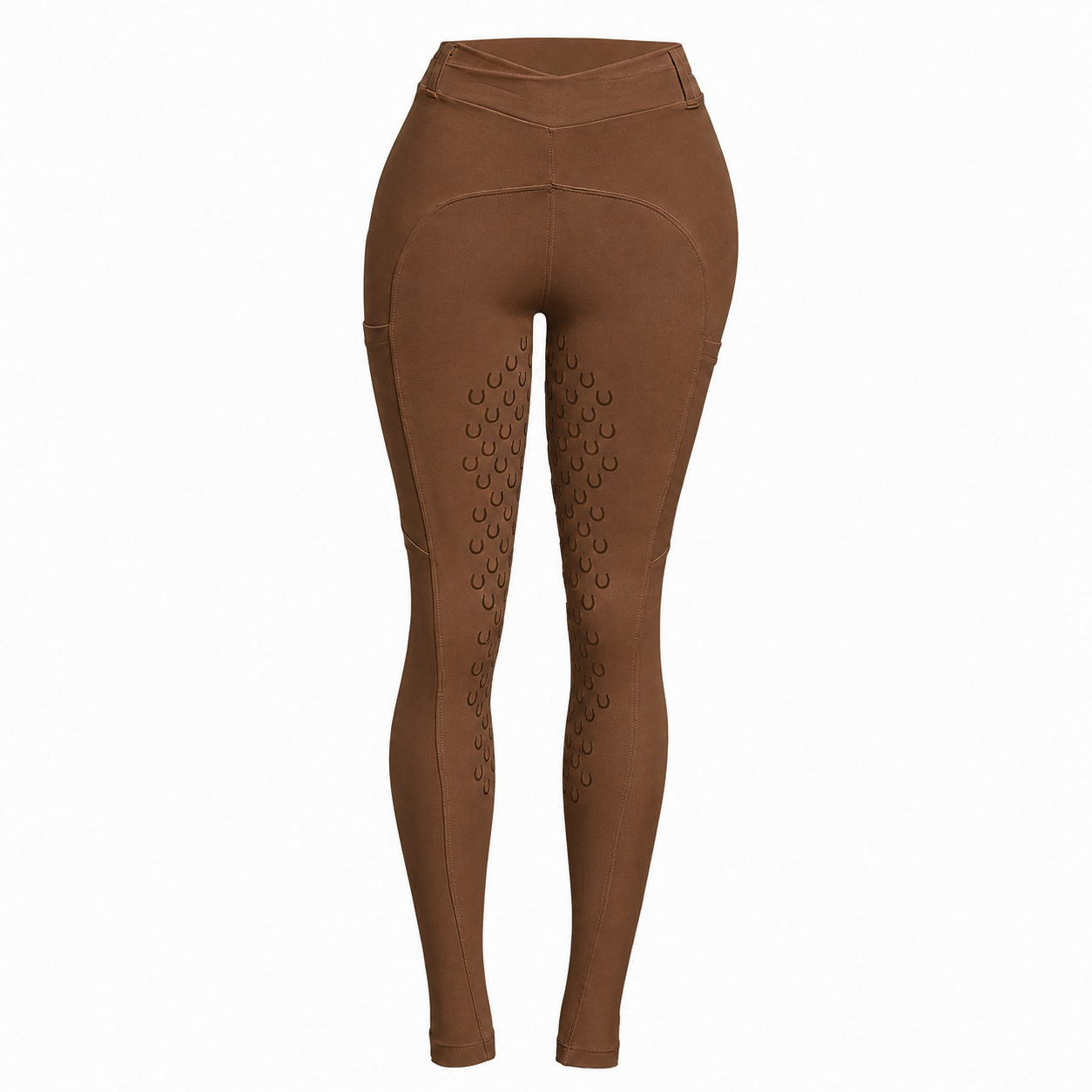 Culote Treino Hipismo Legging Cross Café
