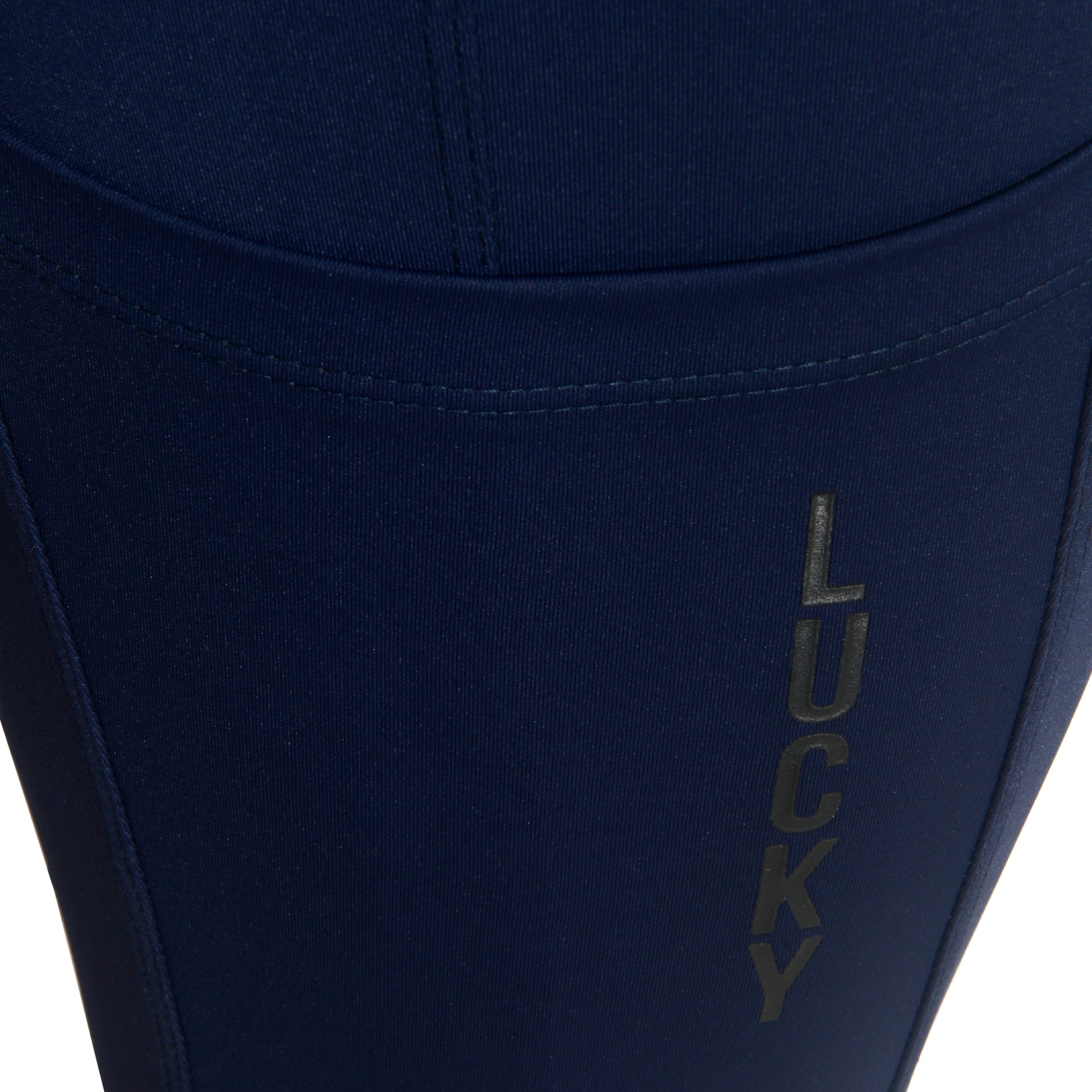 Culote Prova Hipismo Legging Cross Infantil Marinho - Lucky_U Riders