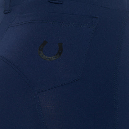 Culote Prova Hipismo Legging Cross Marinho - Lucky_U Riders