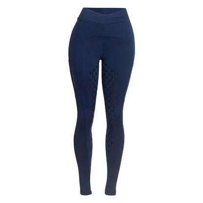 Culote Prova Hipismo Legging Cross Marinho - Lucky_U Riders