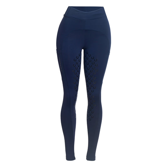 Culote Prova Hipismo Legging Cross Infantil Marinho - Lucky_U Riders