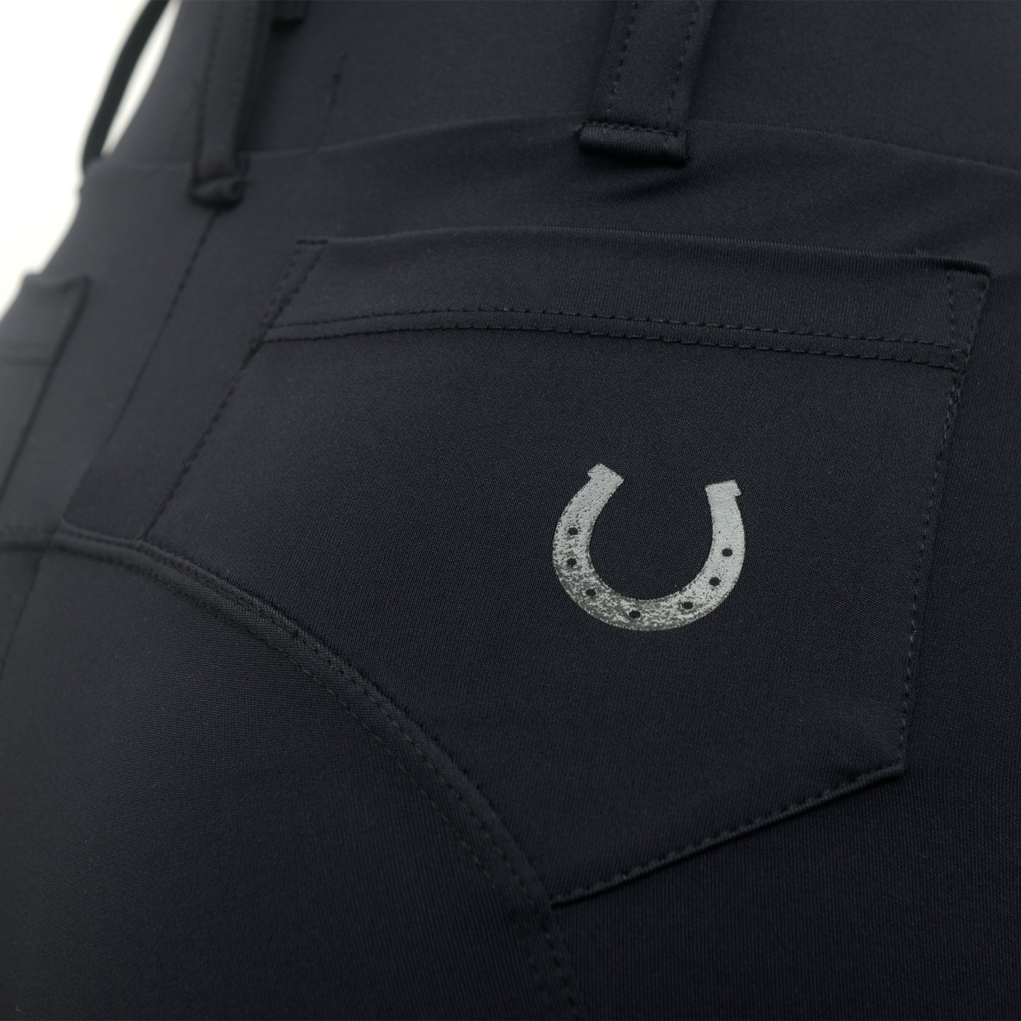 Culote Prova Hipismo Legging Cross Infantil Preto - Lucky_U Riders