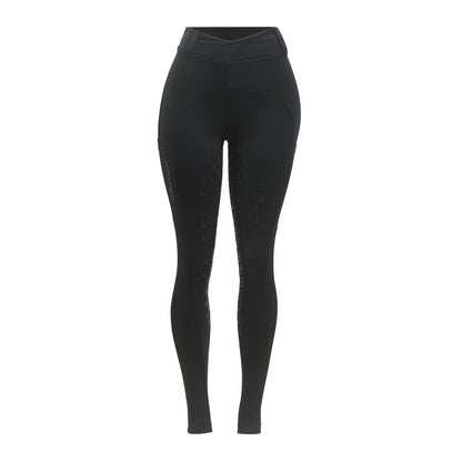 Culote Prova Hipismo Legging Cross Preto - Lucky_U Riders