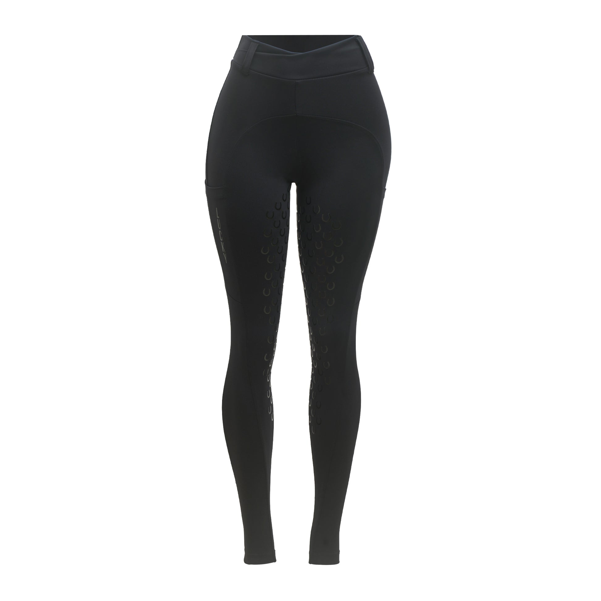 Culote Prova Hipismo Legging Cross Infantil Preto - Lucky_U Riders