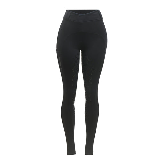 Culote Prova Hipismo Legging Cross Infantil Preto - Lucky_U Riders
