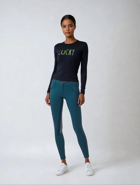Culote Treino Hipismo - New Breeches Via Láctea - Lucky_U Riders