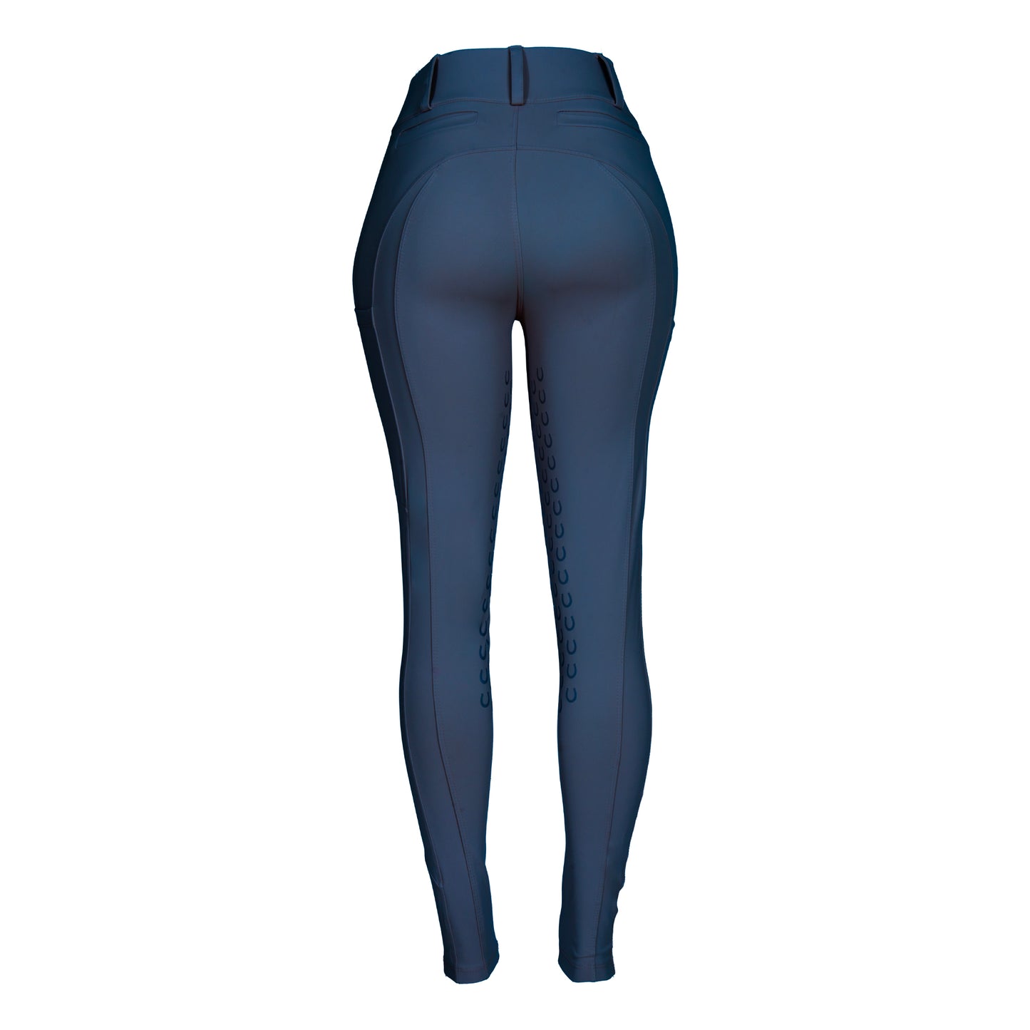 Culote Treino Hipismo Zíper High Waist Marinho - Lucky_U Riders