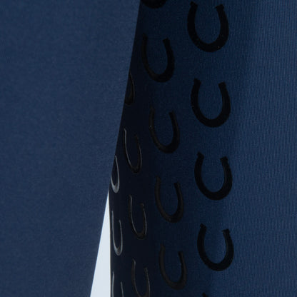 Culote Treino Hipismo Zíper High Waist Marinho - Lucky_U Riders