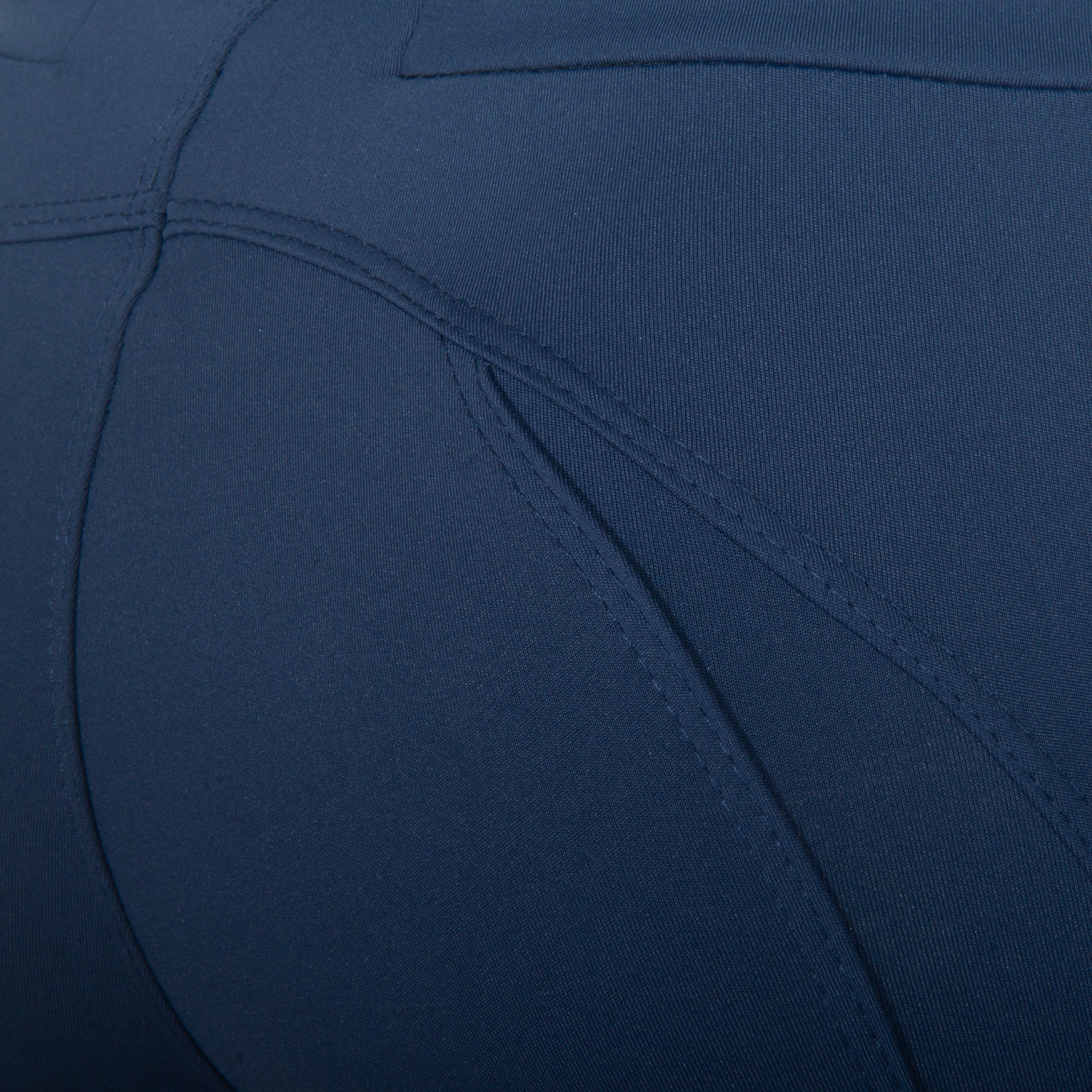 Culote Treino Hipismo Zíper High Waist Infantil Marinho - Lucky_U Riders