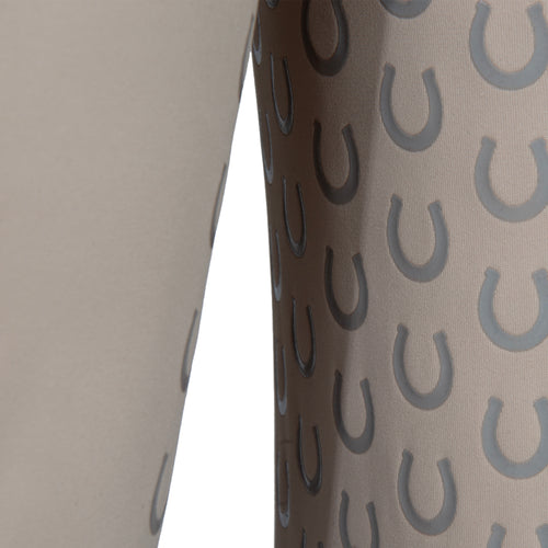 Culote Treino Hipismo Zíper High Waist Nude - Lucky_U Riders